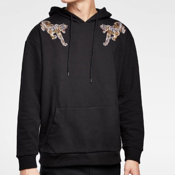 zara tiger hoodie
